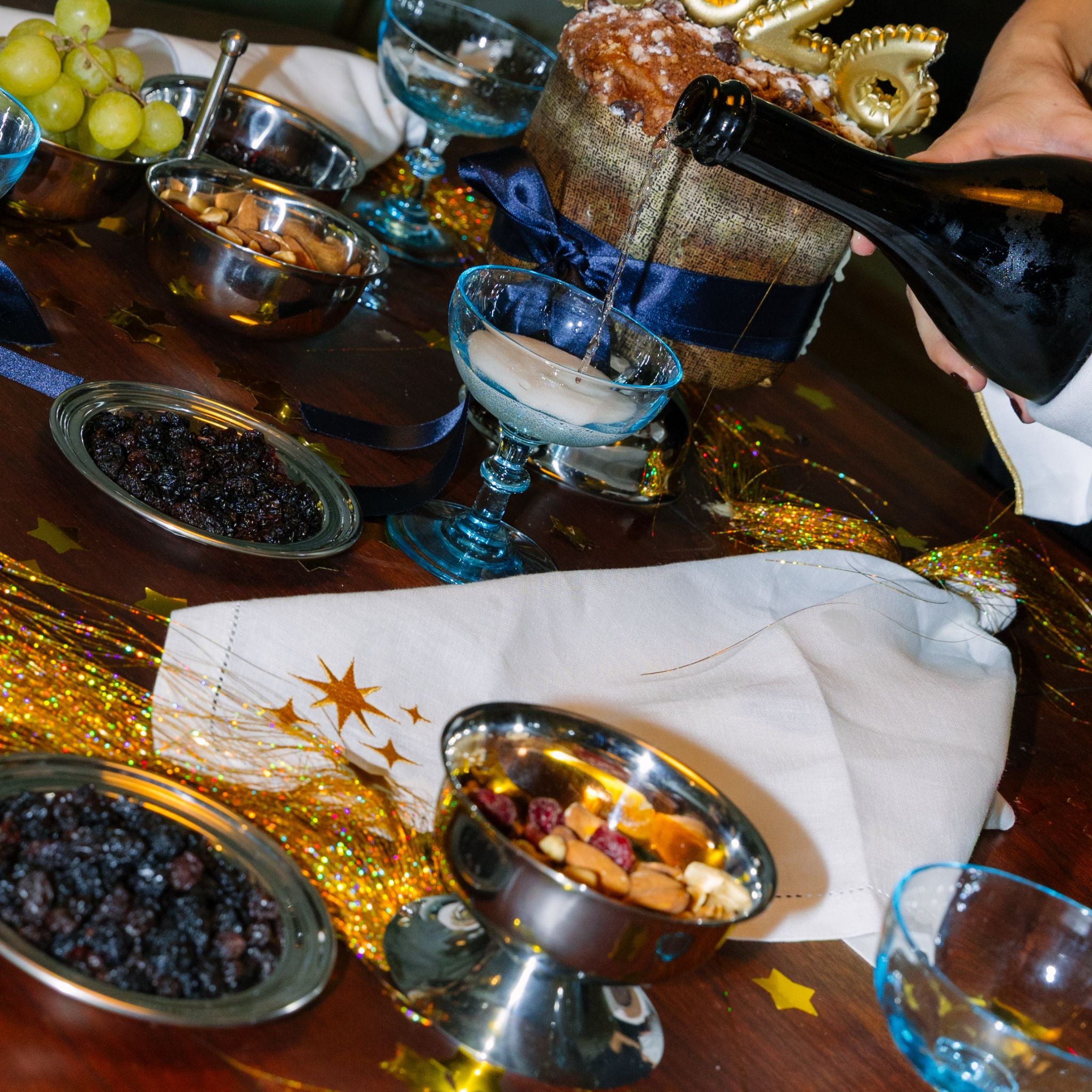 Mafra cotton with stars embroidery - Torres Novas