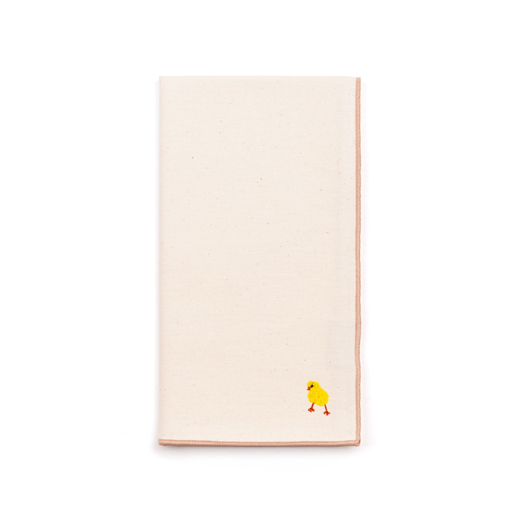 Ecru Nazaré napkins with easter embroidery - Torres Novas