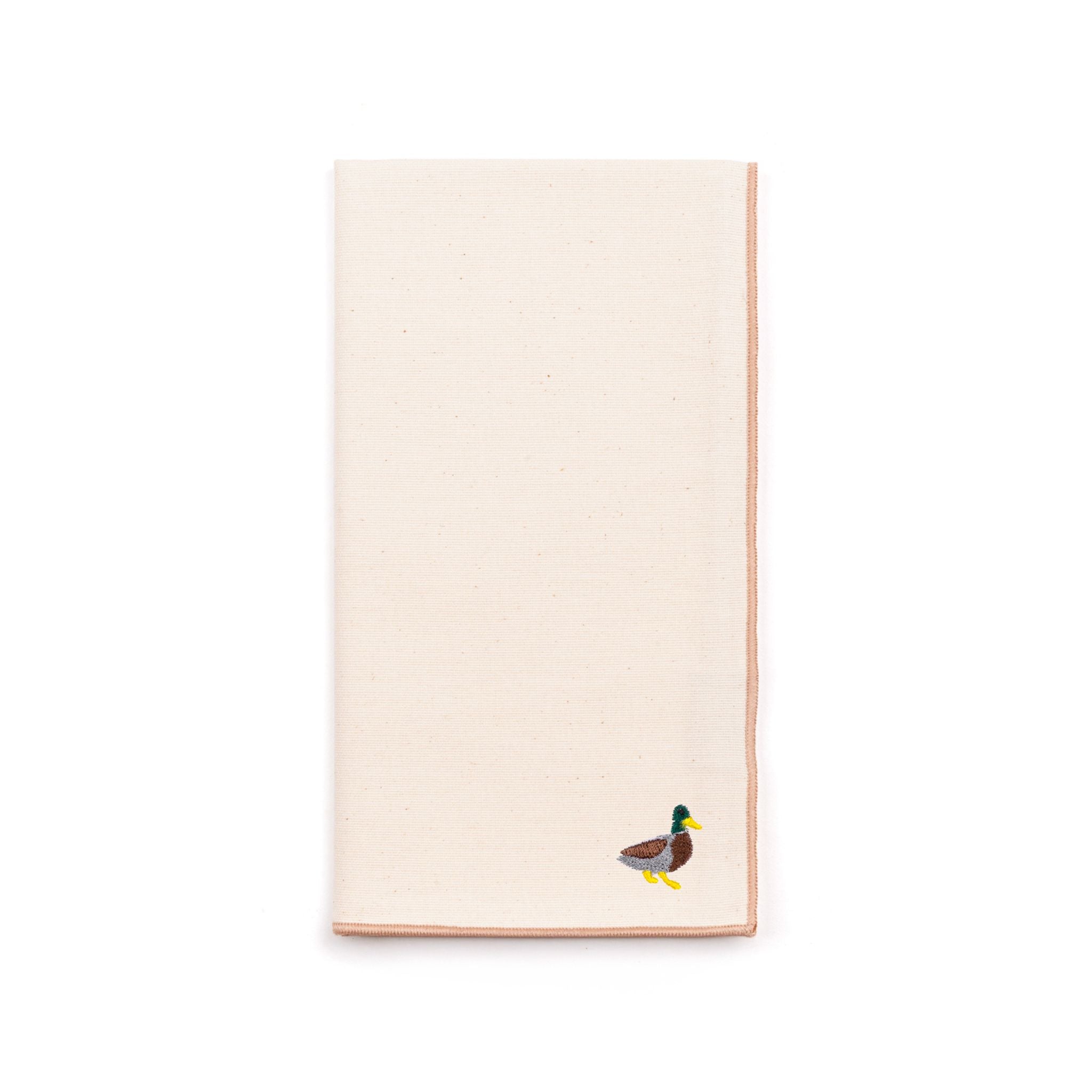 Ecru Nazaré napkins with farm embroidery - Torres Novas