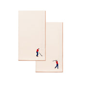 Ecru Nazaré napkins with retro embroidery - Torres Novas