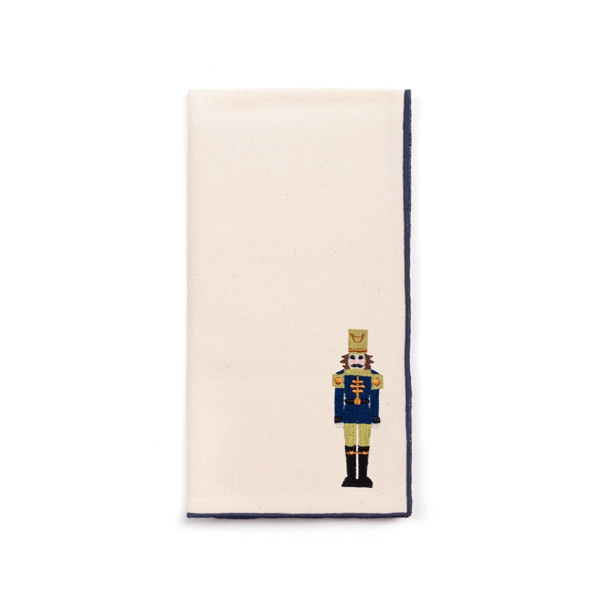 Ecru Nazaré napkins with christmas embroidery - Torres Novas