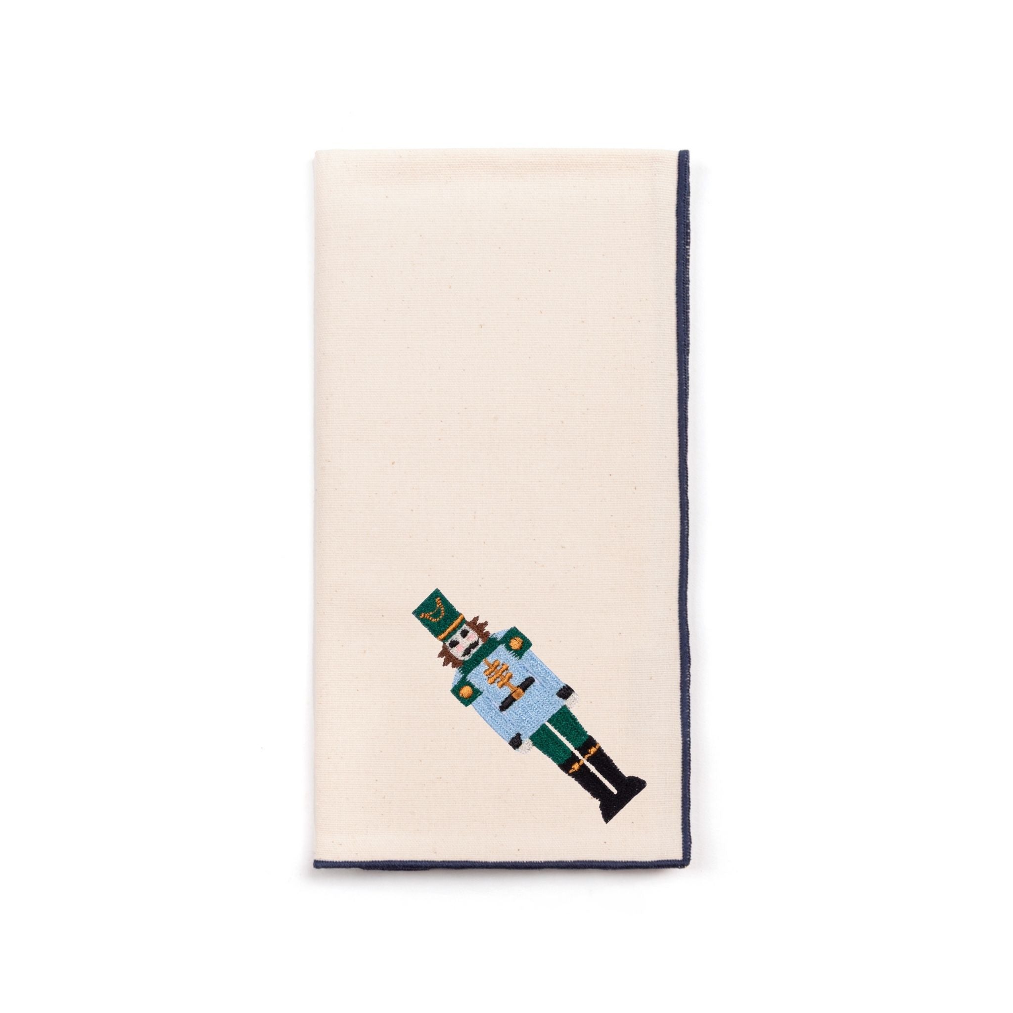 Ecru Nazaré napkins with christmas embroidery - Torres Novas