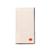 Ecru Nazaré napkins with autumn embroidery