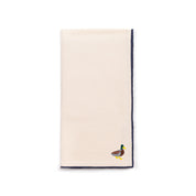 Ecru Nazaré napkins with farm embroidery - Torres Novas