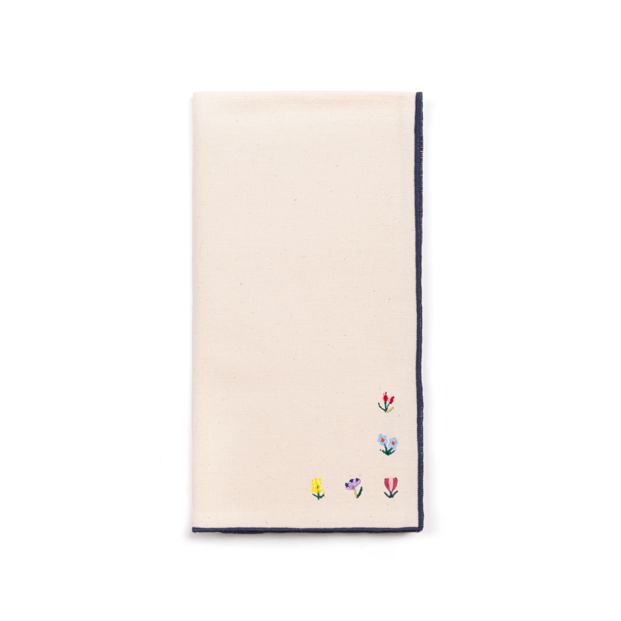 Nazaré napkins with flower embroidery