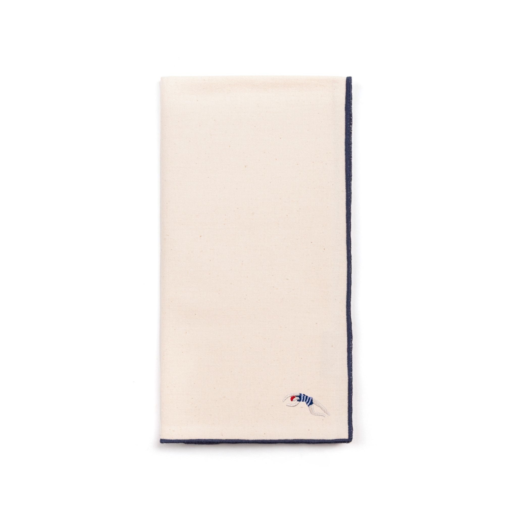 Ecru Nazaré napkins with retro embroidery - Torres Novas