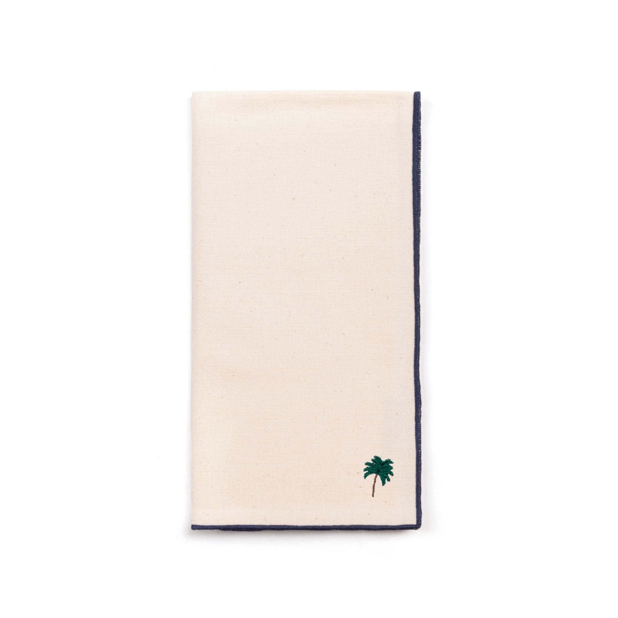 Ecru Nazaré napkins with summer embroidery - Torres Novas