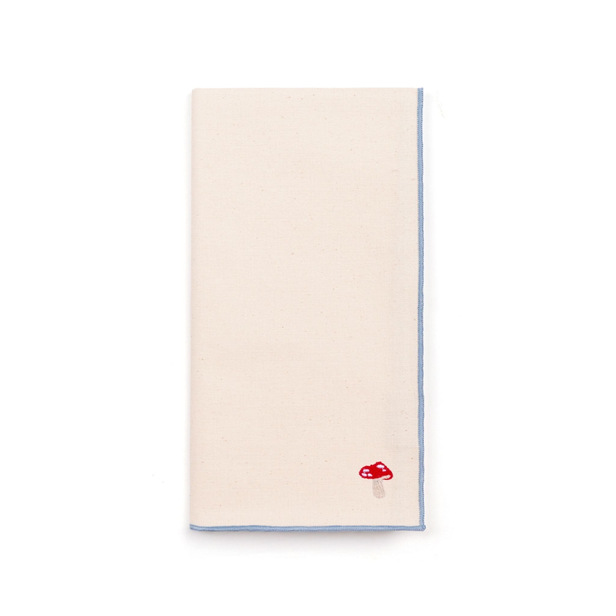 Ecru Nazaré napkins with autumn embroidery