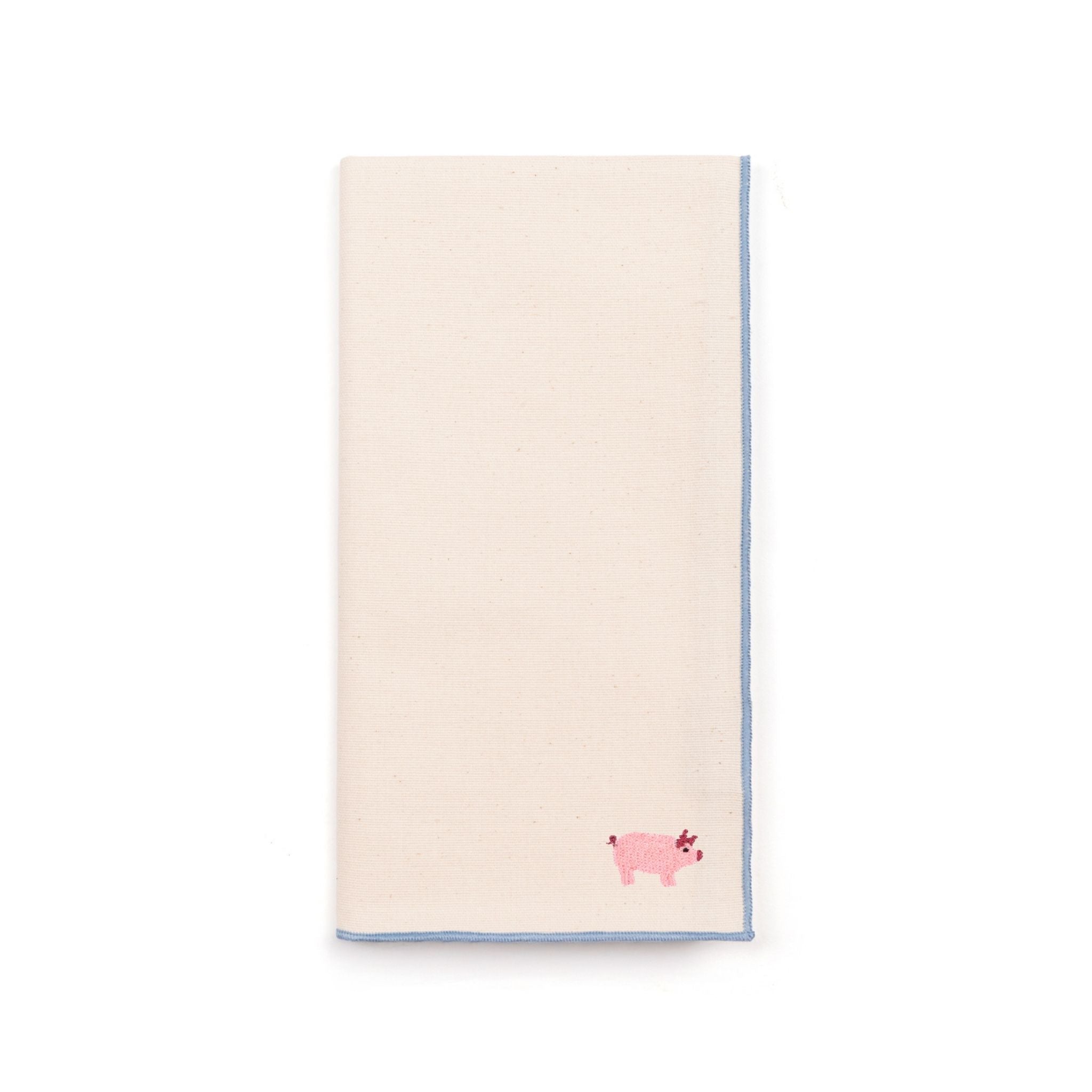 Ecru Nazaré napkins with farm embroidery - Torres Novas