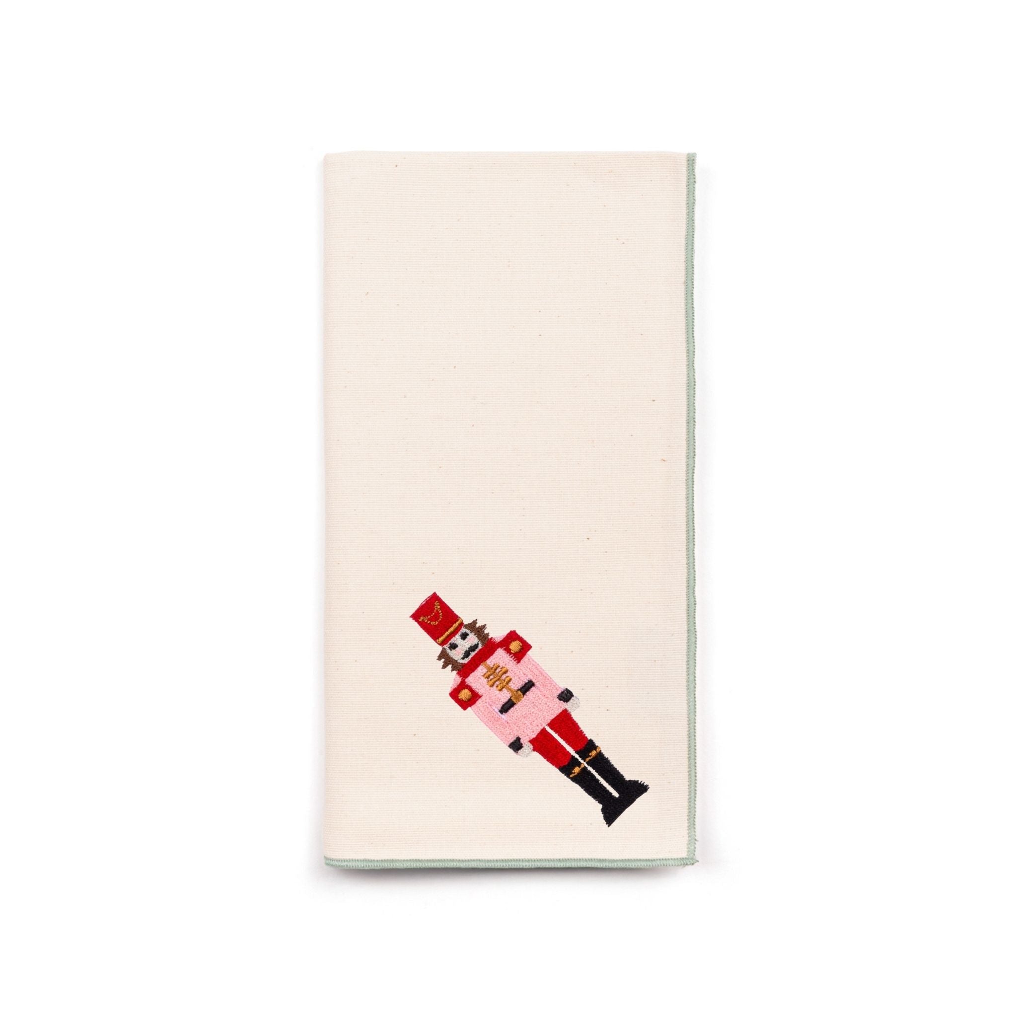 Ecru Nazaré napkins with christmas embroidery - Torres Novas