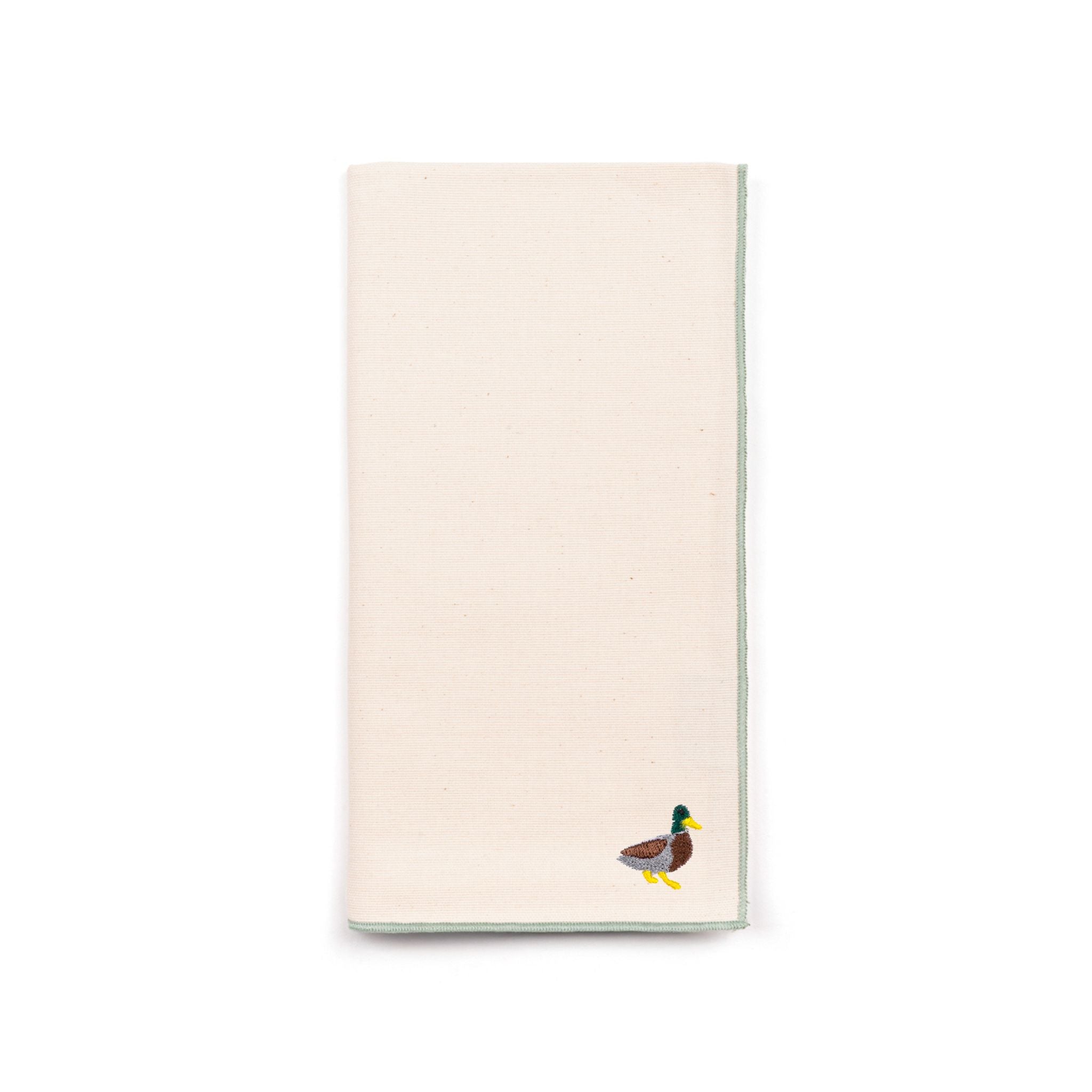 Ecru Nazaré napkins with farm embroidery - Torres Novas