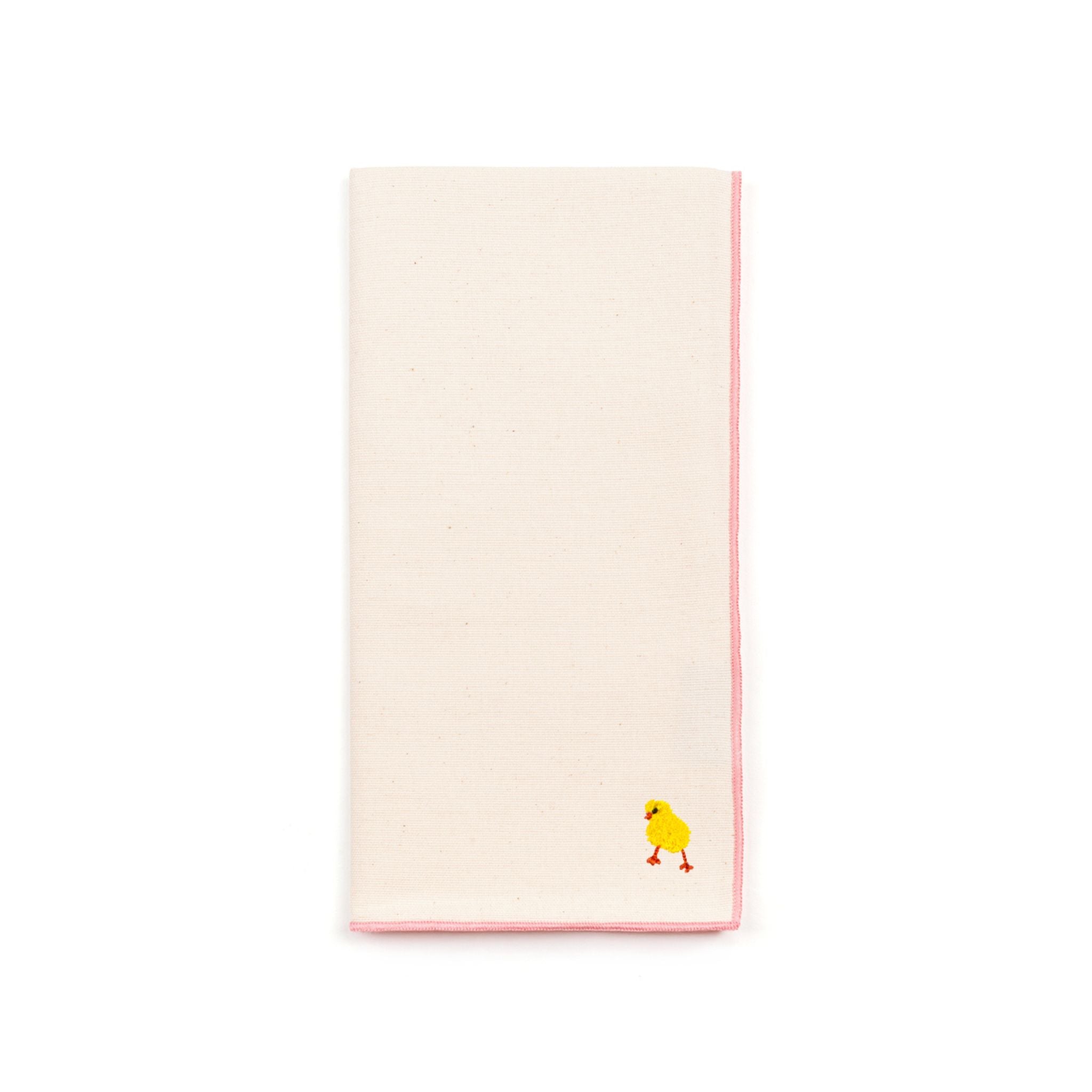 Ecru Nazaré napkins with easter embroidery - Torres Novas