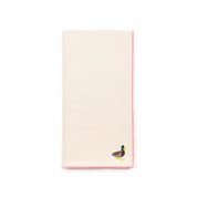 Ecru Nazaré napkins with farm embroidery - Torres Novas