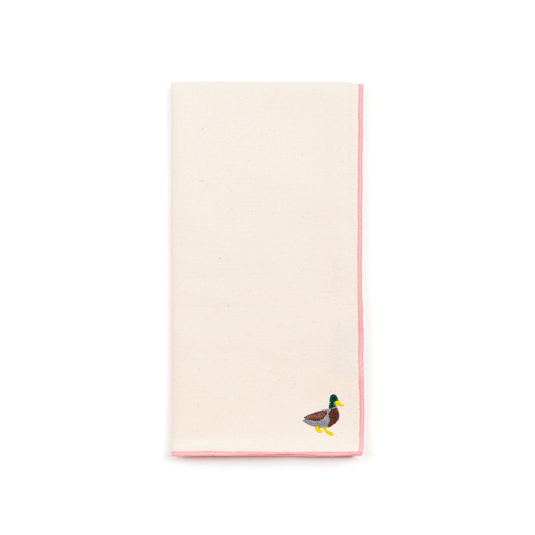 Ecru Nazaré napkins with farm embroidery - Torres Novas