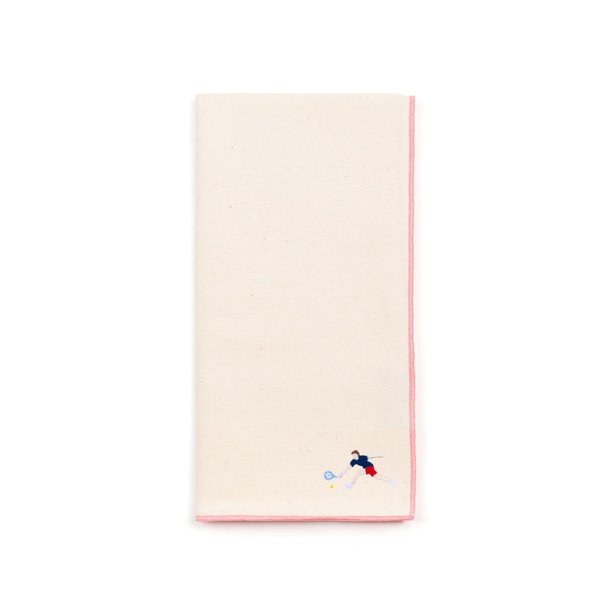 Ecru Nazaré napkins with retro embroidery - Torres Novas