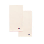Ecru Nazaré napkins with retro embroidery - Torres Novas