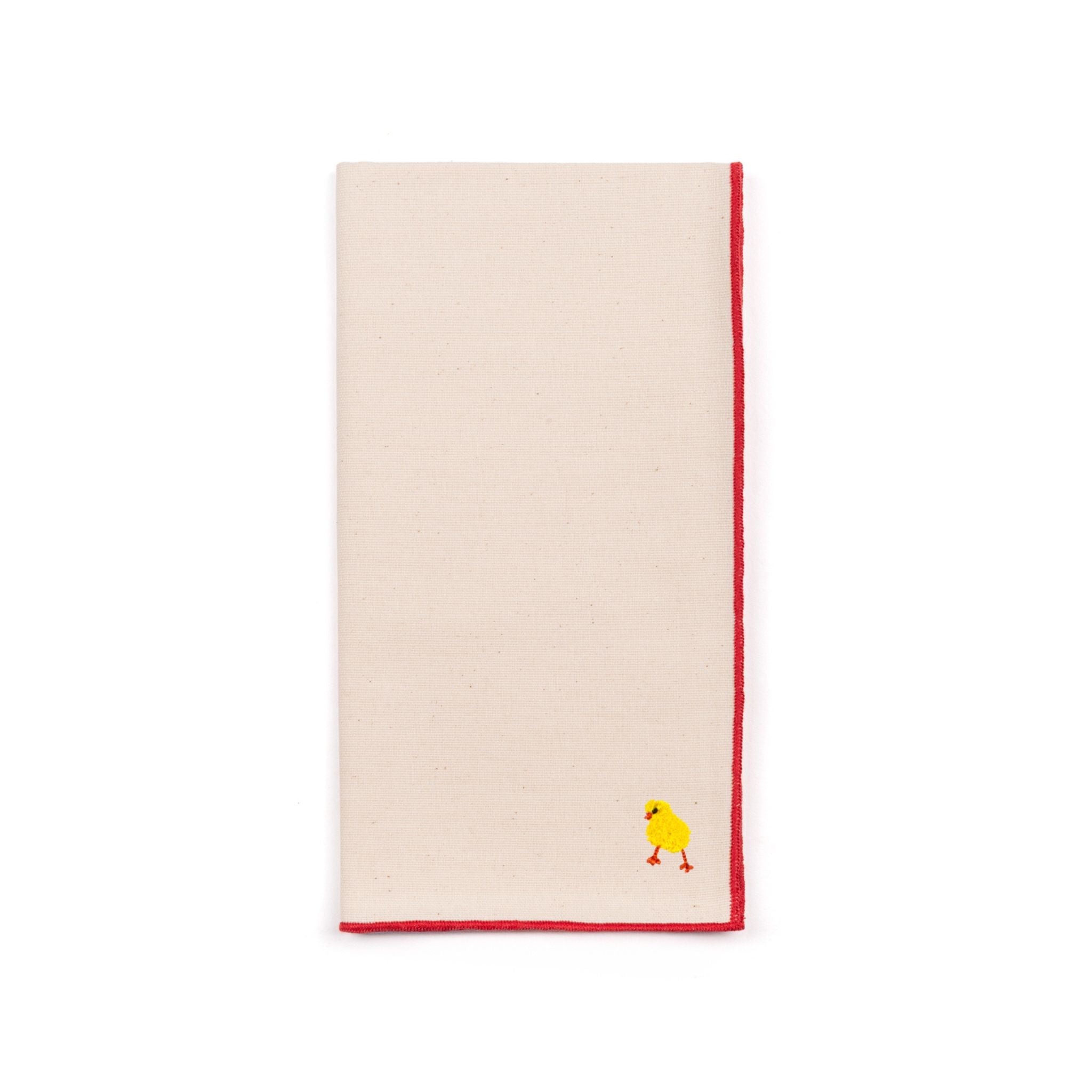Ecru Nazaré napkins with easter embroidery - Torres Novas