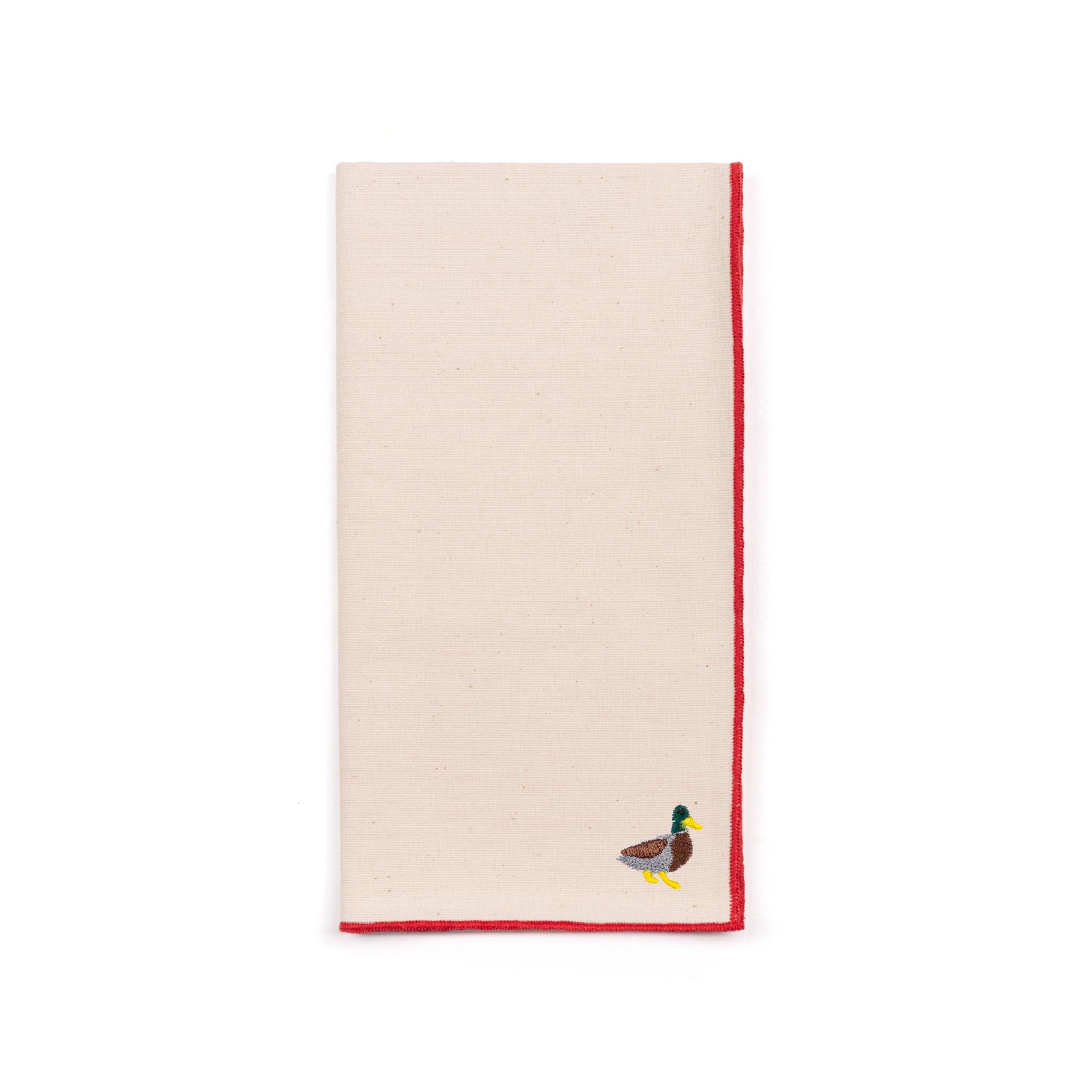 Ecru Nazaré napkins with farm embroidery - Torres Novas