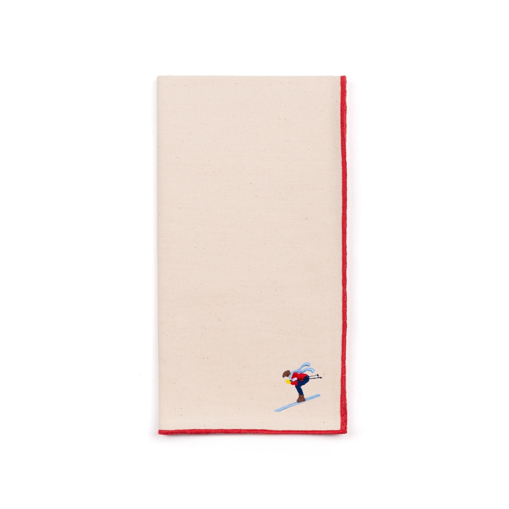 Ecru Nazaré napkins with retro embroidery - Torres Novas