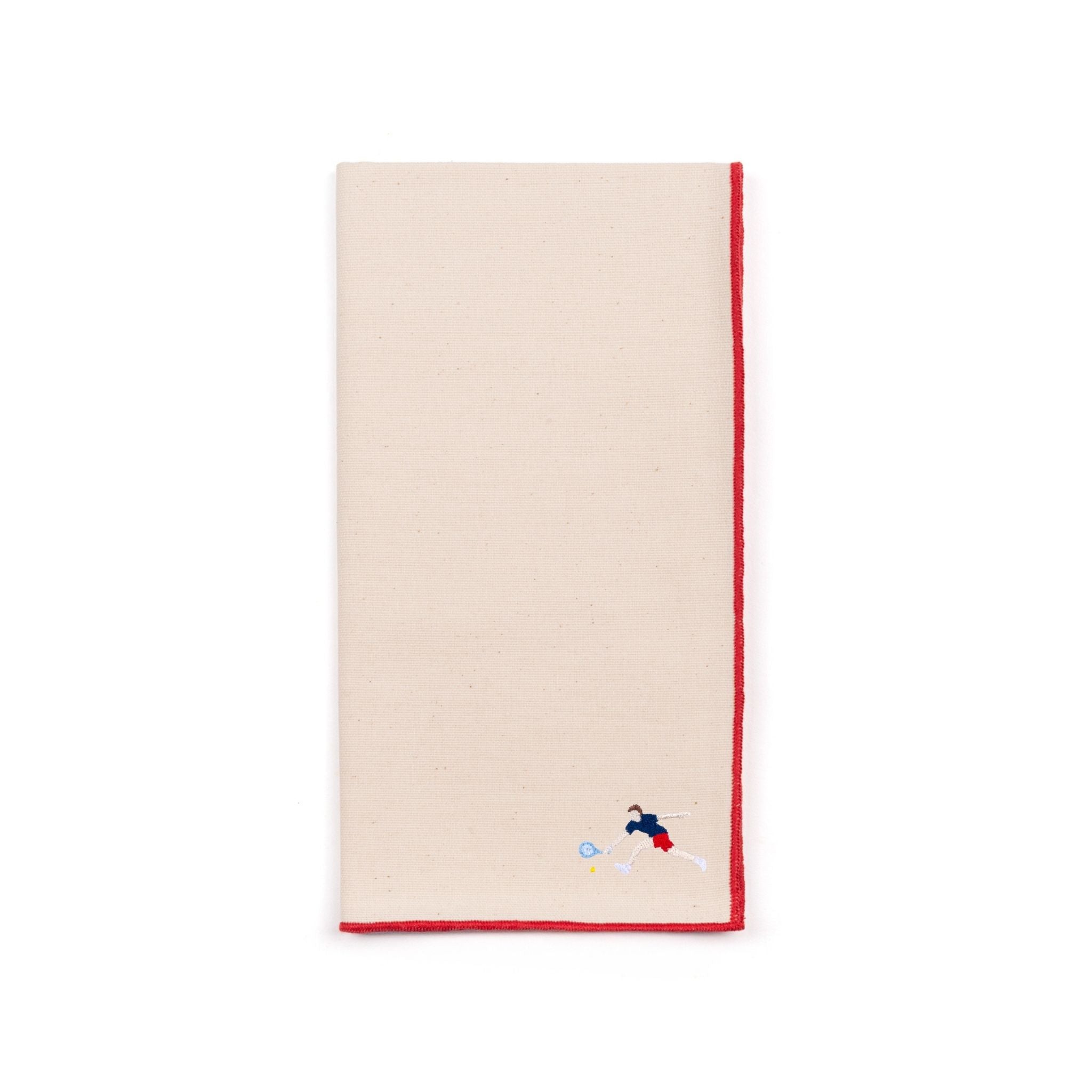 Ecru Nazaré napkins with retro embroidery - Torres Novas