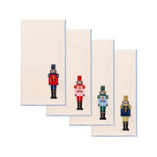 Ecru Nazaré napkins with nutcracker embroidery - Torres Novas