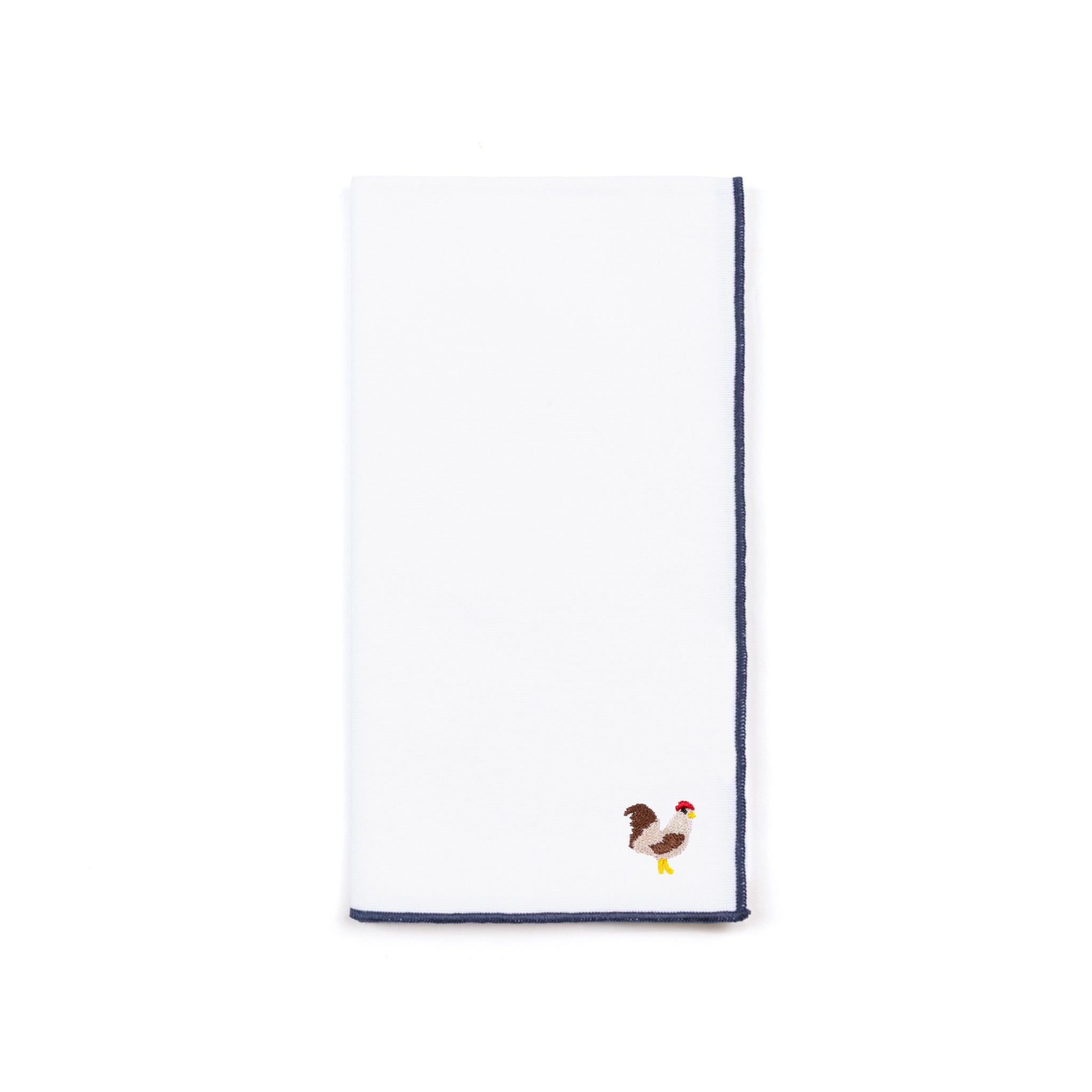 White Nazaré napkins with farm embroidery - Torres Novas