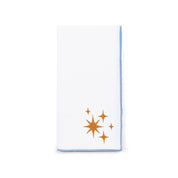 White Nazaré napkins with stars embroidery - Torres Novas