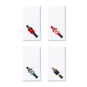 White Nazaré napkins with nutcracker embroidery - Torres Novas