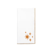 White Nazaré napkins with stars embroidery - Torres Novas