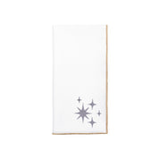 White Nazaré napkins with stars embroidery - Torres Novas