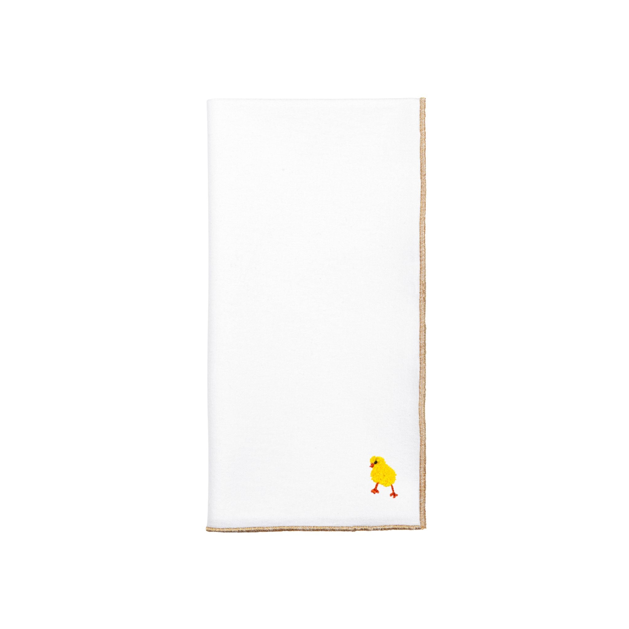 White Nazaré napkins with easter embroidery - Torres Novas