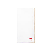 White Nazaré napkins with autumn embroidery