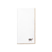 White Nazaré napkins with farm embroidery - Torres Novas