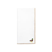 White Nazaré napkins with farm embroidery - Torres Novas