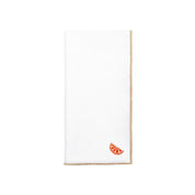 White Nazaré napkins with fruit embroidery - Torres Novas