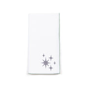 White Nazaré napkins with stars embroidery - Torres Novas