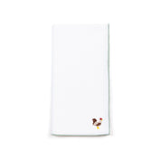 White Nazaré napkins with farm embroidery - Torres Novas