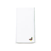 White Nazaré napkins with farm embroidery - Torres Novas