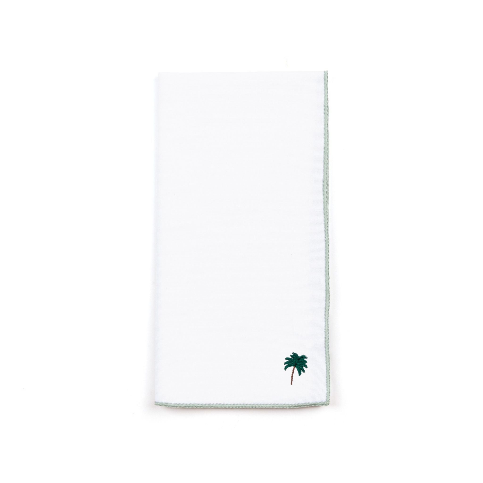 White Nazaré napkins with summer embroidery - Torres Novas