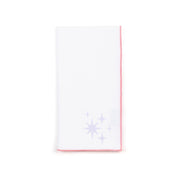 White Nazaré napkins with stars embroidery - Torres Novas