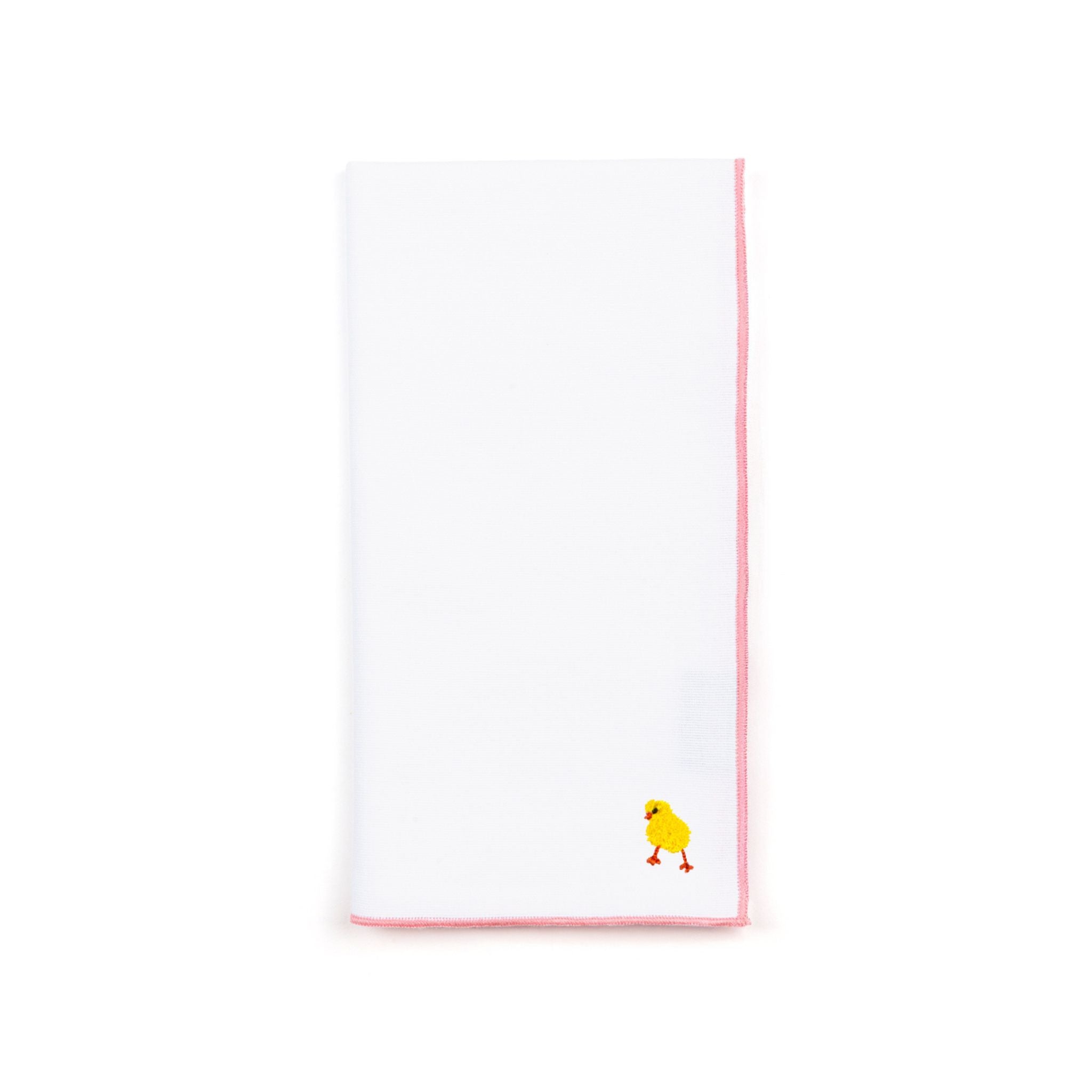 White Nazaré napkins with easter embroidery - Torres Novas