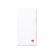 White Nazaré napkins with autumn embroidery