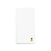 White Nazaré napkins with fruit embroidery - Torres Novas