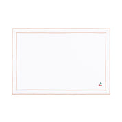 Nazaré white cotton table linen with embroidered fruits