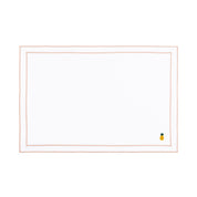 Nazaré white cotton table linen with embroidered fruits