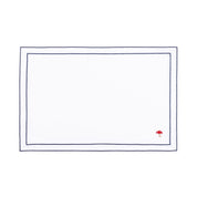 Nazaré white cotton table linen with embroidered autumn motifs