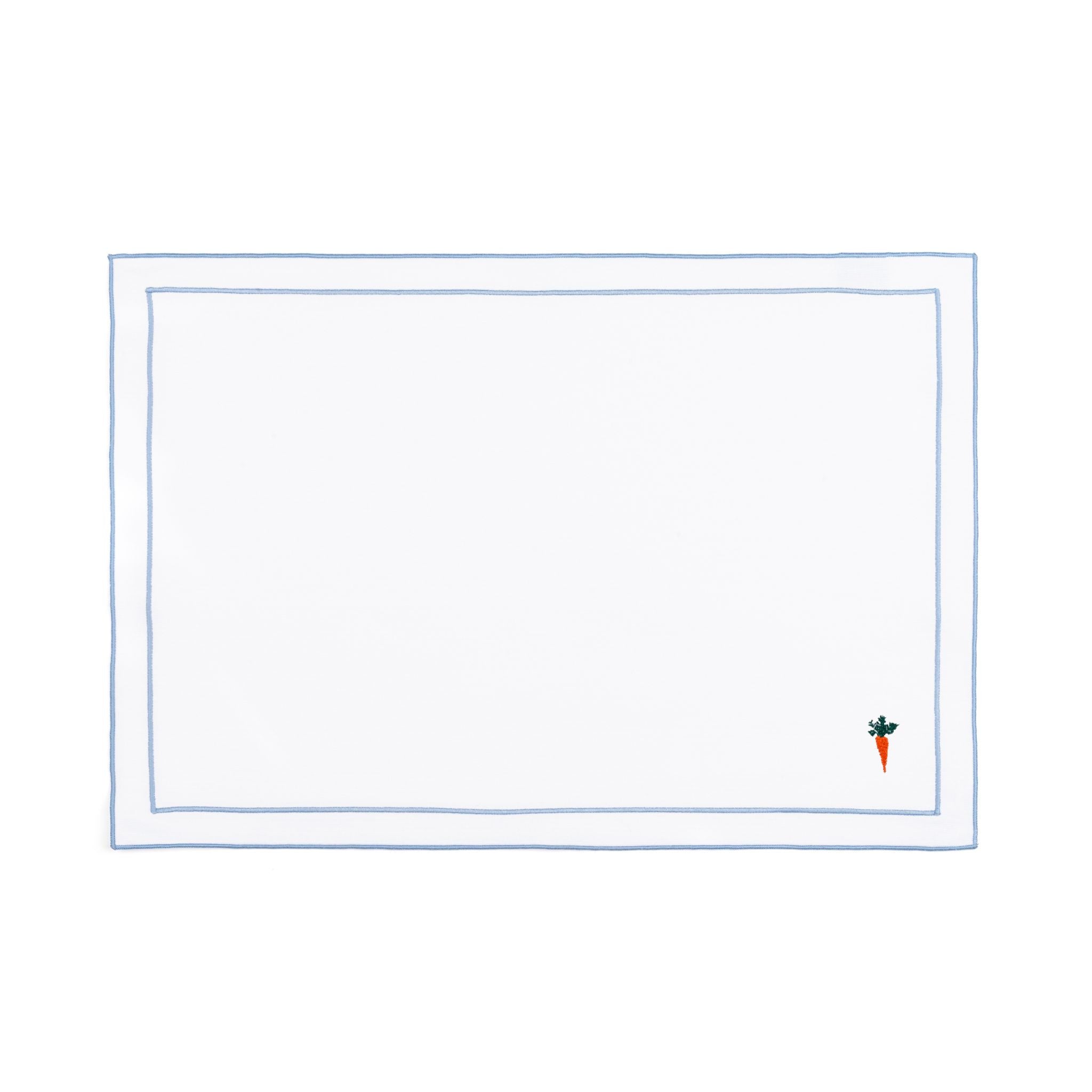 Nazaré white cotton table linen with embroidered Easter motifs