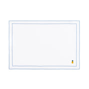 Nazaré white cotton table linen with embroidered fruits