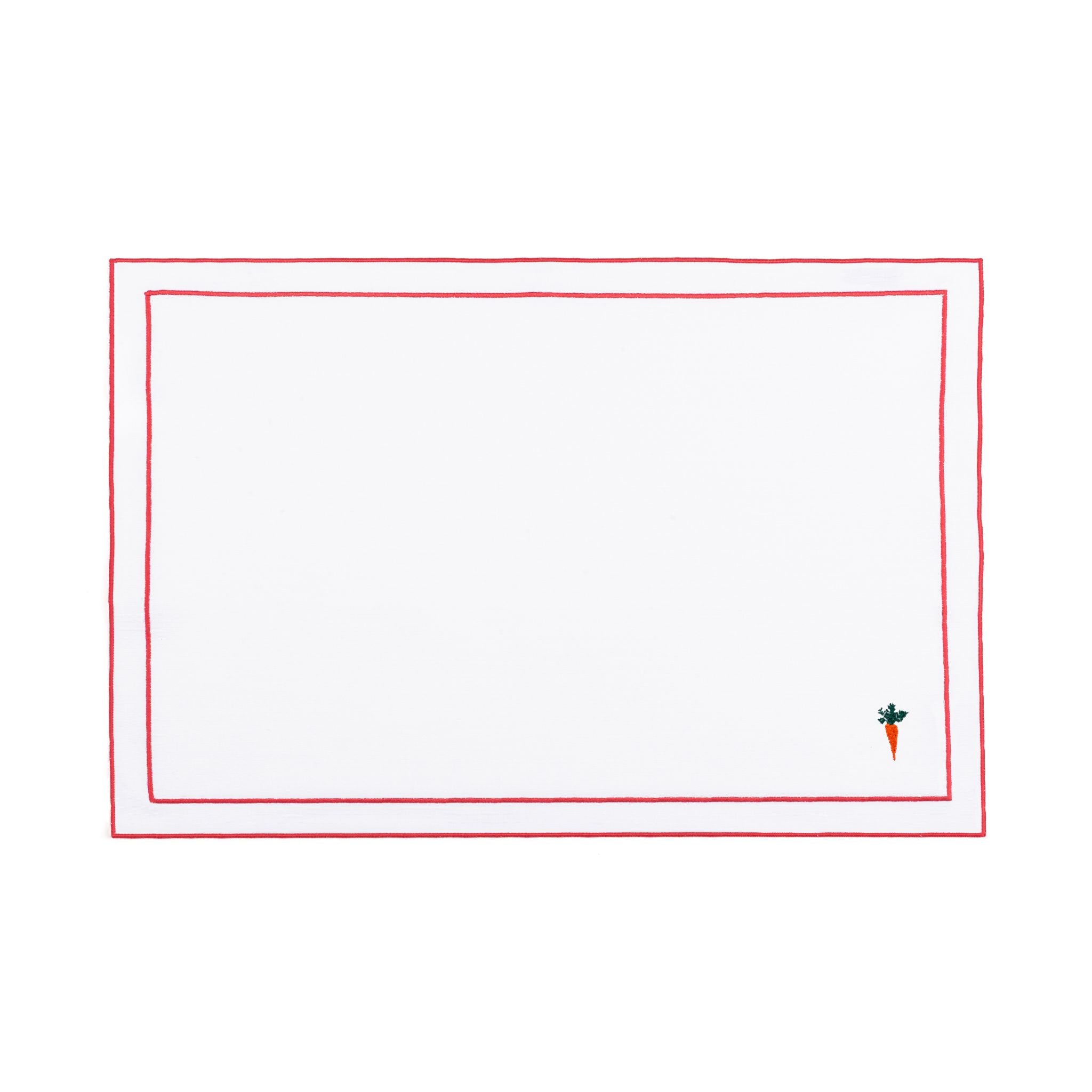 Nazaré white cotton table linen with embroidered Easter motifs