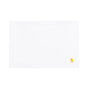 Nazaré white cotton table linen with embroidered Easter motifs